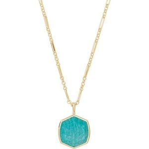 Kendra Scott Teal Amazonite Necklace